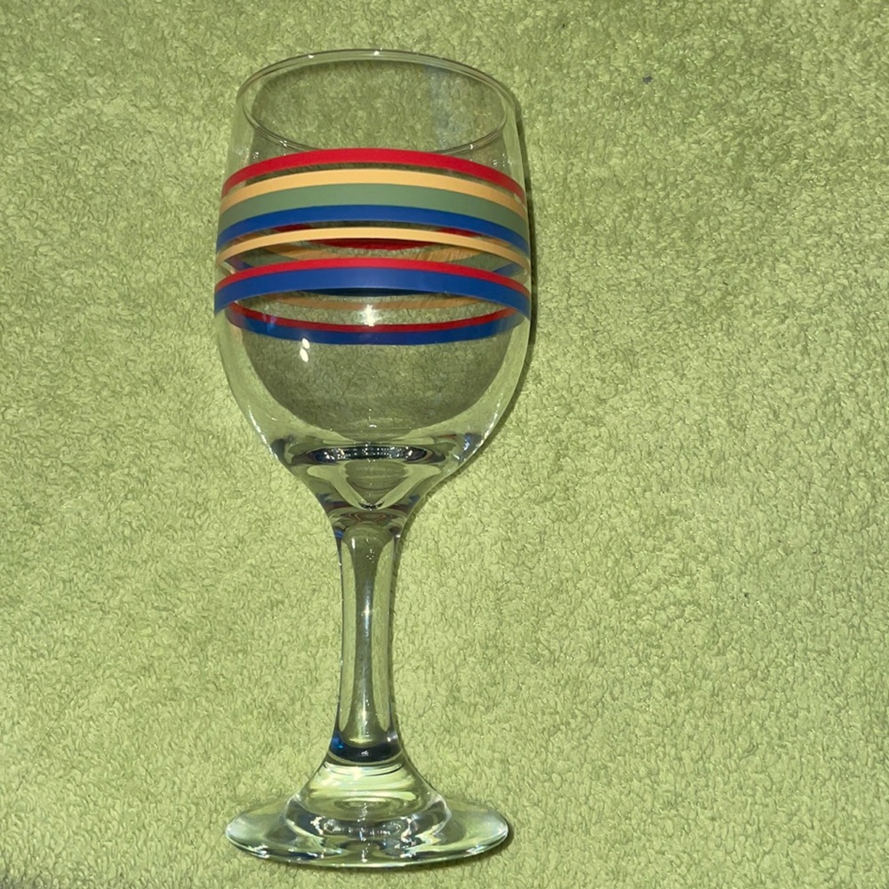 Small fiesta goblets like new. I have 2 sets of 4 gobblers. Going fast,get yours